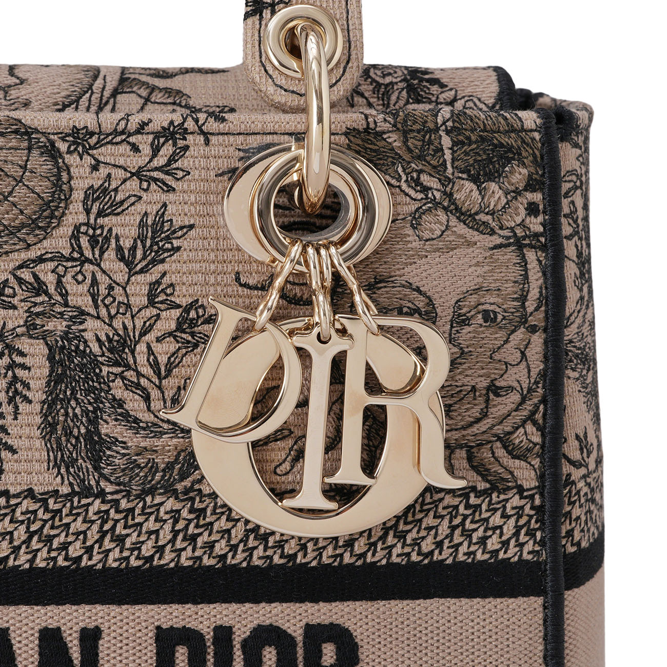 CHRISTIAN DIOR(USED)디올 D-LITE 레이디백 미듐